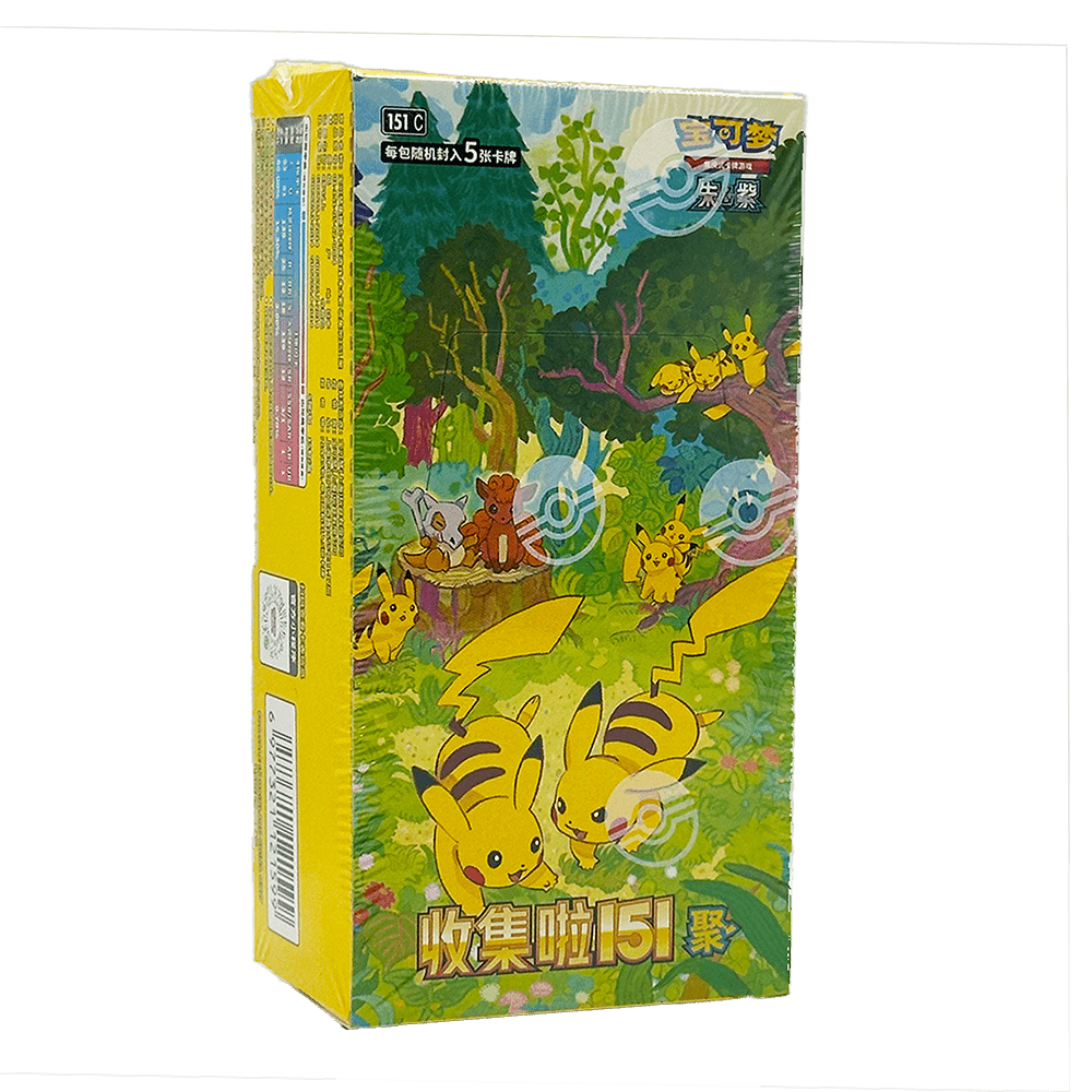Pokmon 151C Collect 151 Surprise Chinese Booster Box Pokplaza Pokmon 151C Collect 151 Surprise Chinese Booster Box Pokplaza