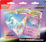 Pokémon Prismatic Evolutions Tech Sticker-Kollektion | Feelinara
