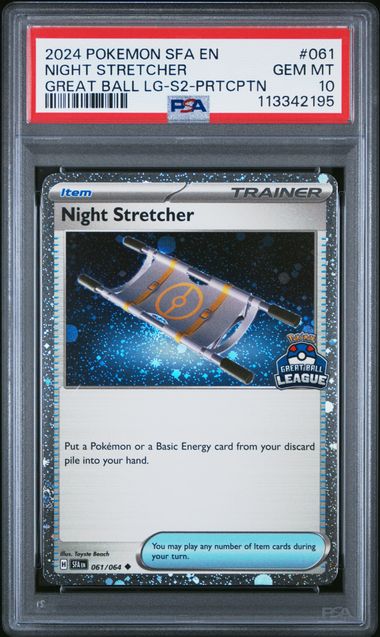 PSA 10 | Night Stretcher Great Ball League S2 | Shrouded Fable | 061/064