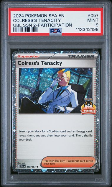 PSA 9 | Colress's Tenacity Ultra Ball League S2 | Shrouded Fable | 057/064