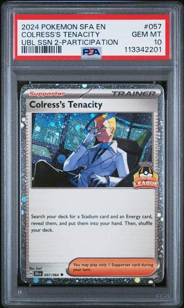 PSA 10 | Colress's Tenacity Ultra Ball League S2 | Shrouded Fable | 057/064