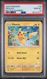 PSA 10 | Pikachu | Battle Academy Hidden Fates | 19/68 15