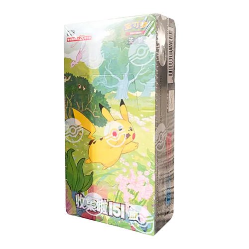151 surprise jumbo booster box Pokémon 151C Collect 151 Journey Jumbo Chinese Booster Box – Poképlaza