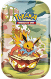 Pokémon Prismatic Evolutions Mini Tin Display