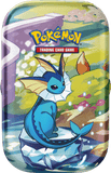 Pokémon Prismatic Evolutions Mini Tin Display