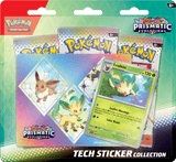 Pokémon Prismatic Evolutions Tech Sticker Collection | Leafeon